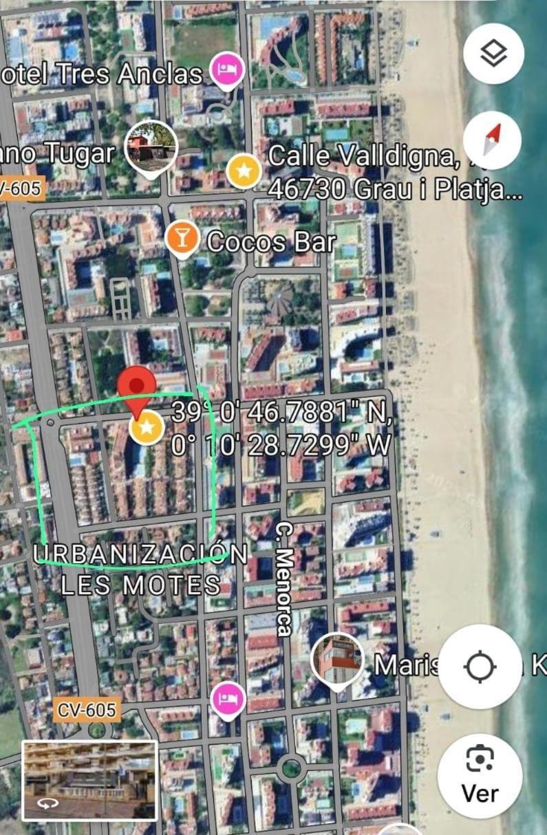 Playa Gandia, Iris, Piscina Aa Y Wifi Appartement Playa de Gandia Buitenkant foto