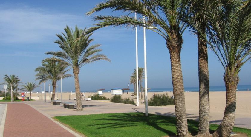 Playa Gandia, Iris, Piscina Aa Y Wifi Appartement Playa de Gandia Buitenkant foto